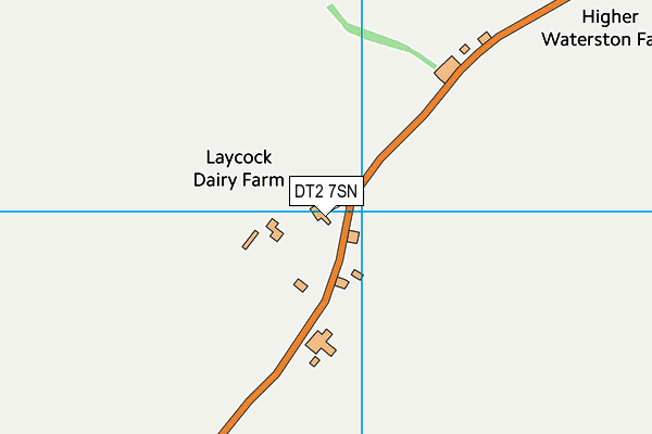 DT2 7SN map - OS VectorMap District (Ordnance Survey)