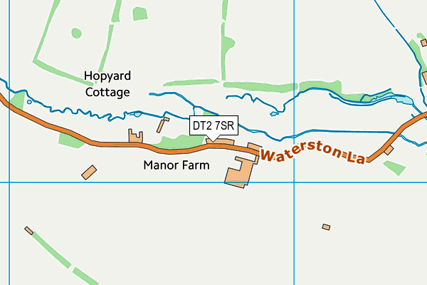 DT2 7SR map - OS VectorMap District (Ordnance Survey)