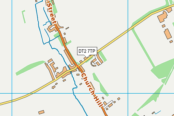 DT2 7TP map - OS VectorMap District (Ordnance Survey)