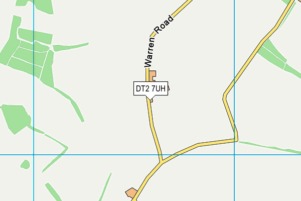 DT2 7UH map - OS VectorMap District (Ordnance Survey)