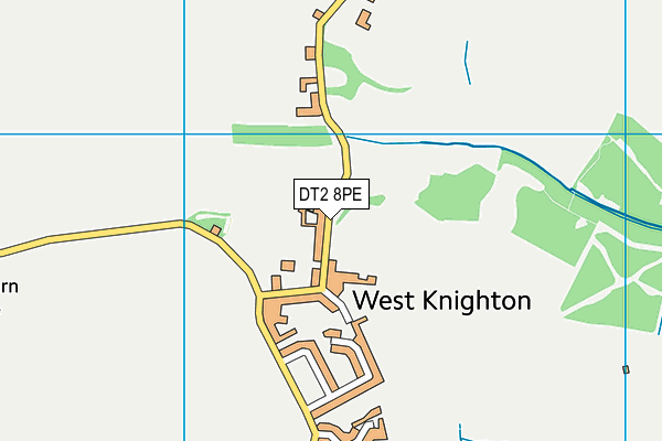 DT2 8PE map - OS VectorMap District (Ordnance Survey)