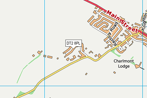 DT2 8PL map - OS VectorMap District (Ordnance Survey)