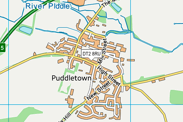 Map of PURBECK THATCHING & RESTORATION LTD at district scale