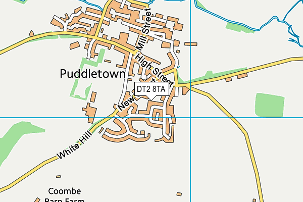 DT2 8TA map - OS VectorMap District (Ordnance Survey)