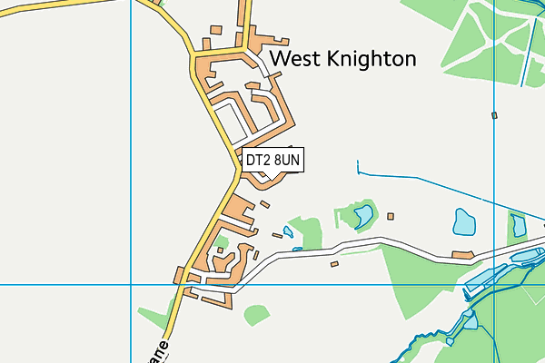DT2 8UN map - OS VectorMap District (Ordnance Survey)