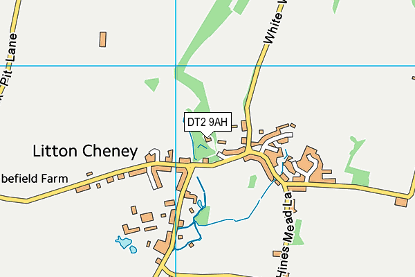 DT2 9AH map - OS VectorMap District (Ordnance Survey)