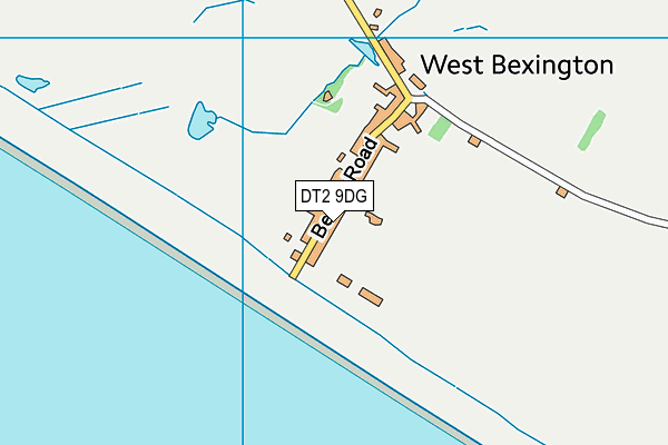 DT2 9DG map - OS VectorMap District (Ordnance Survey)