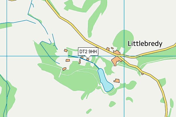 DT2 9HH map - OS VectorMap District (Ordnance Survey)