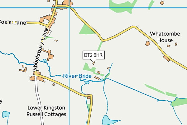 DT2 9HR map - OS VectorMap District (Ordnance Survey)