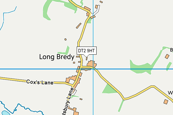 DT2 9HT map - OS VectorMap District (Ordnance Survey)