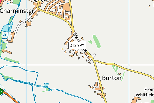DT2 9PY map - OS VectorMap District (Ordnance Survey)