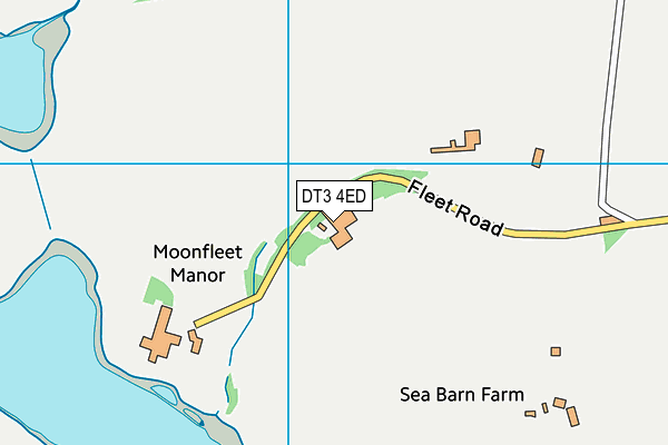 Moonfleet Manor Hotel map (DT3 4ED) - OS VectorMap District (Ordnance Survey)