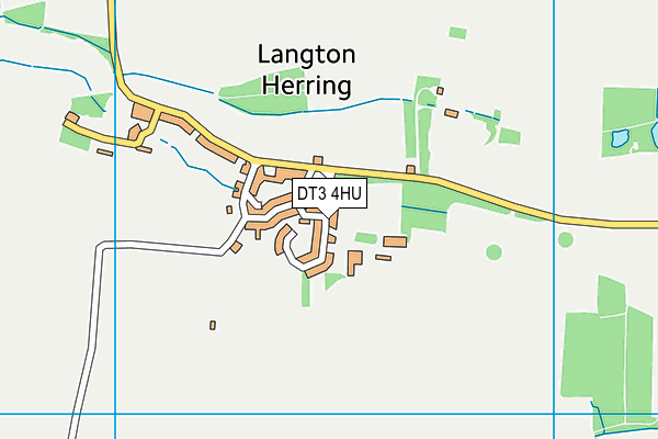 DT3 4HU map - OS VectorMap District (Ordnance Survey)
