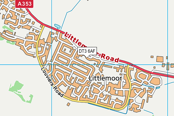 Bincombe Valley Primary School map (DT3 6AF) - OS VectorMap District (Ordnance Survey)