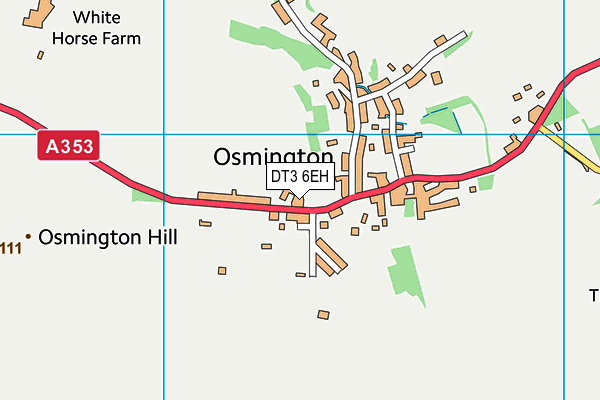 DT3 6EH map - OS VectorMap District (Ordnance Survey)