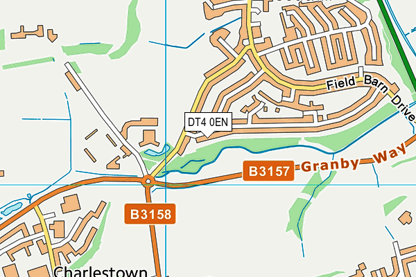 DT4 0EN map - OS VectorMap District (Ordnance Survey)