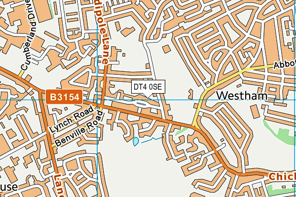 DT4 0SE map - OS VectorMap District (Ordnance Survey)