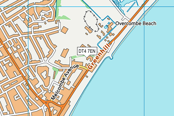 DT4 7EN map - OS VectorMap District (Ordnance Survey)