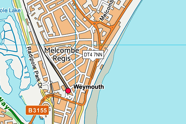 DT4 7NN map - OS VectorMap District (Ordnance Survey)