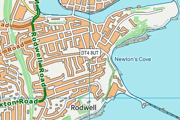 DT4 8UT map - OS VectorMap District (Ordnance Survey)