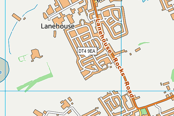DT4 9EA map - OS VectorMap District (Ordnance Survey)