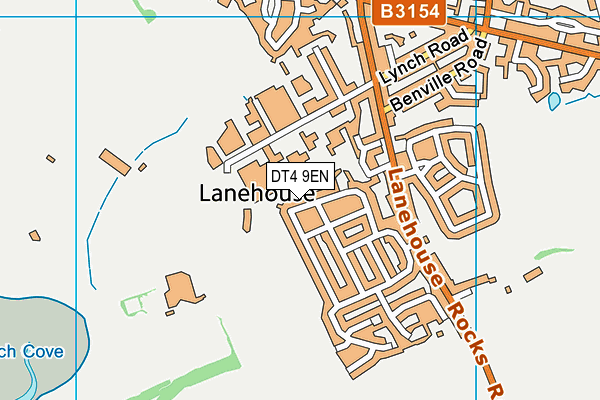 DT4 9EN map - OS VectorMap District (Ordnance Survey)