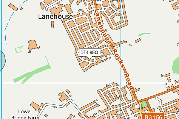 DT4 9EQ map - OS VectorMap District (Ordnance Survey)