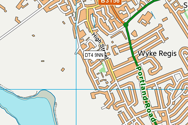 DT4 9NN map - OS VectorMap District (Ordnance Survey)