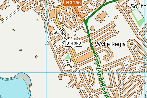 Wyke Regis Church of England Junior School map (DT4 9NU) - OS VectorMap District (Ordnance Survey)