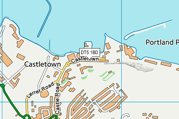 Map of THE BREAKWATER HOTEL (OPCO) LIMITED at district scale
