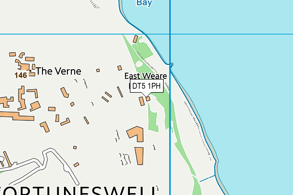 DT5 1PH map - OS VectorMap District (Ordnance Survey)