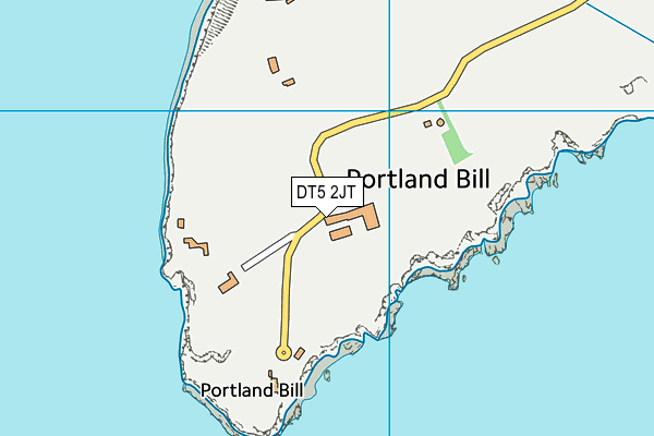 DT5 2JT map - OS VectorMap District (Ordnance Survey)