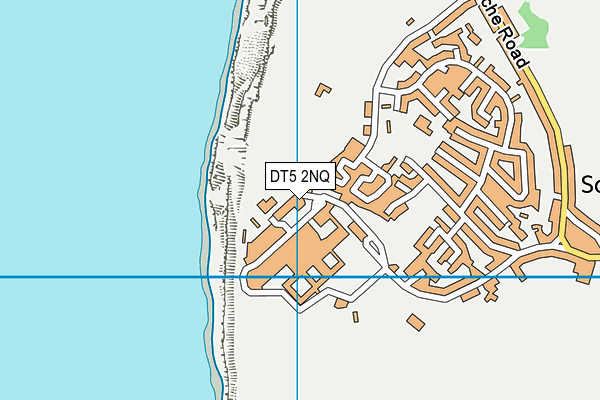 DT5 2NQ map - OS VectorMap District (Ordnance Survey)