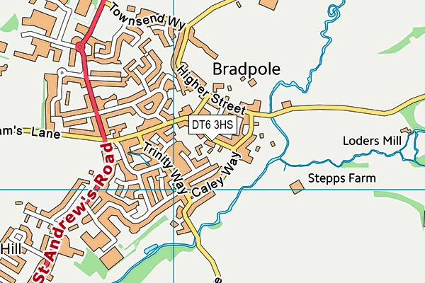 Map of BRUCE COCKS SHOWCOMMS LIMITED at district scale