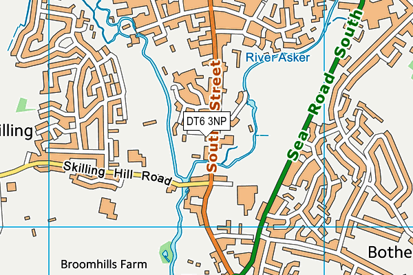 Map of TAMARIND CATERING LTD at district scale