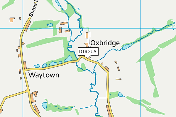 DT6 3UA map - OS VectorMap District (Ordnance Survey)