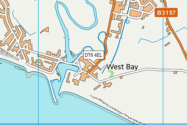 DT6 4EL map - OS VectorMap District (Ordnance Survey)
