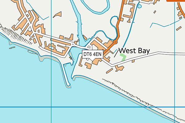 DT6 4EN map - OS VectorMap District (Ordnance Survey)