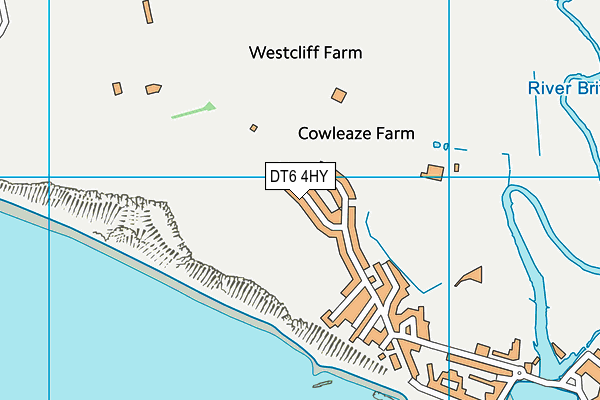 DT6 4HY map - OS VectorMap District (Ordnance Survey)