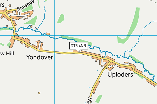DT6 4NR map - OS VectorMap District (Ordnance Survey)