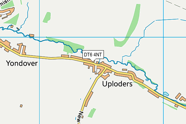 DT6 4NT map - OS VectorMap District (Ordnance Survey)