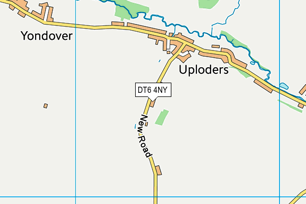 DT6 4NY map - OS VectorMap District (Ordnance Survey)