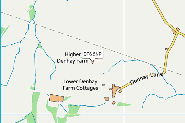 DT6 5NP map - OS VectorMap District (Ordnance Survey)