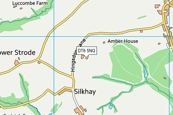 DT6 5NQ map - OS VectorMap District (Ordnance Survey)