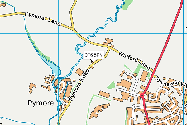 DT6 5PN map - OS VectorMap District (Ordnance Survey)