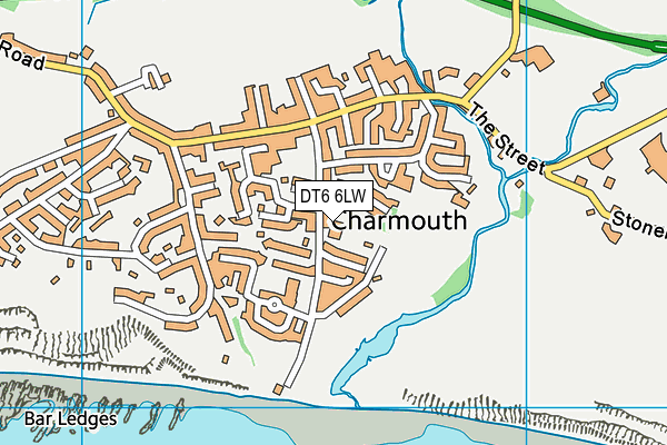 DT6 6LW map - OS VectorMap District (Ordnance Survey)