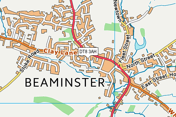 DT8 3AH map - OS VectorMap District (Ordnance Survey)