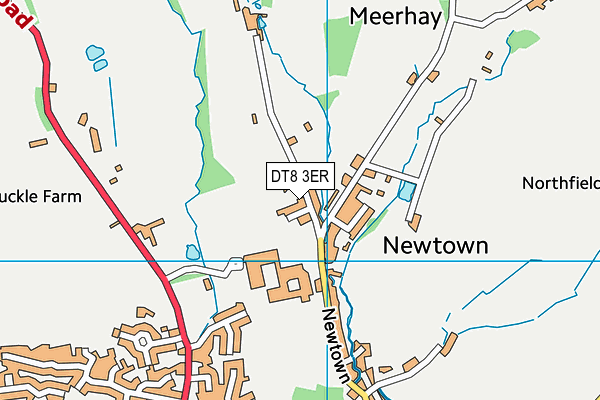 DT8 3ER map - OS VectorMap District (Ordnance Survey)