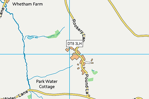DT8 3LH map - OS VectorMap District (Ordnance Survey)