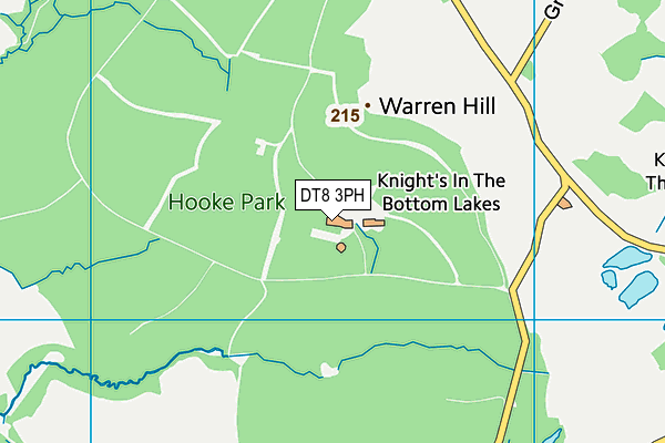 DT8 3PH map - OS VectorMap District (Ordnance Survey)